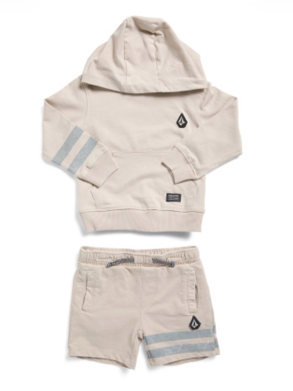 Volcom Toddler Boys 2 pc Hoodie and Short Set 2T
